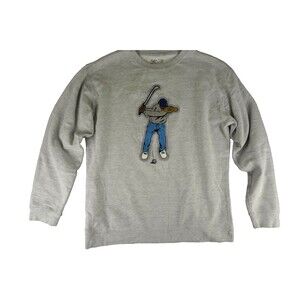 Eastside Golf Mens 2XL Gray Jordan Swingman Pullover Sweatshirt Embroidered Logo